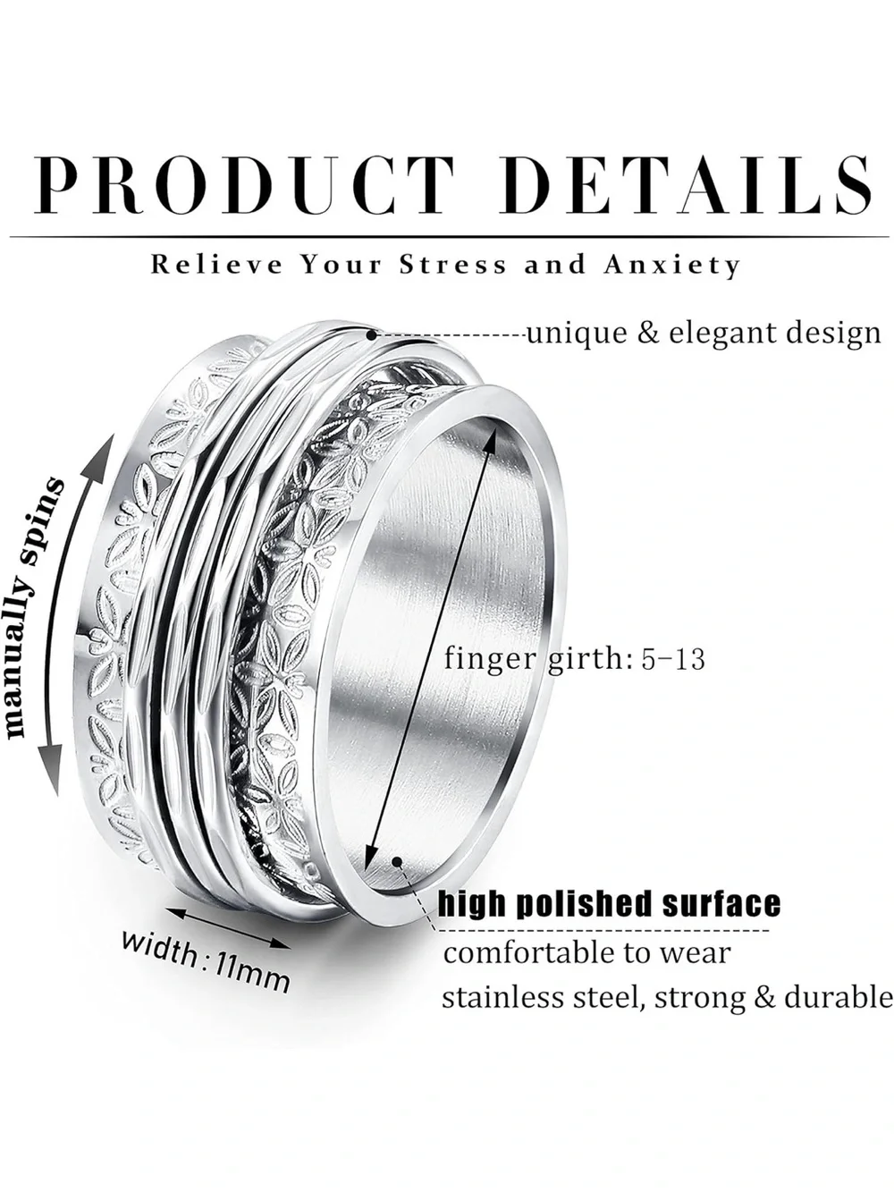 Anthropologie polished silver